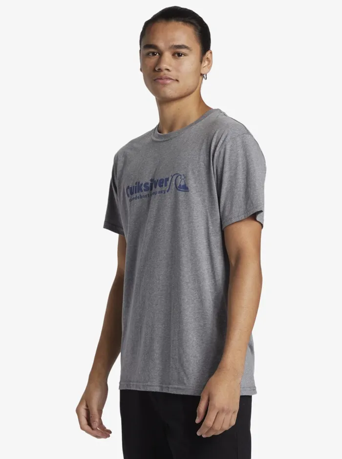 Tees Men Quiksilver Twinnies Mod TShirt Medium Grey Heather Tees Men Quiksilver Twinnies Mod TShirt Medium Grey Heather