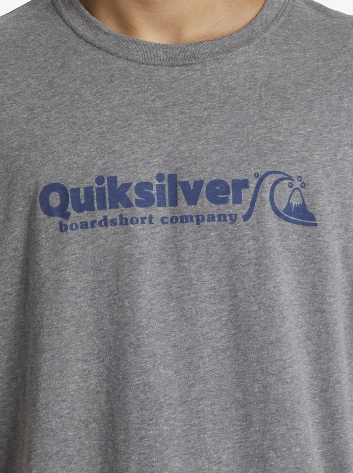 Tees Men Quiksilver Twinnies Mod TShirt Medium Grey Heather Tees Men Quiksilver Twinnies Mod TShirt Medium Grey Heather
