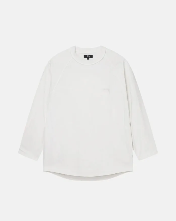 Tops and Shirts Men Stussy INSIDE OUT RAGLAN White