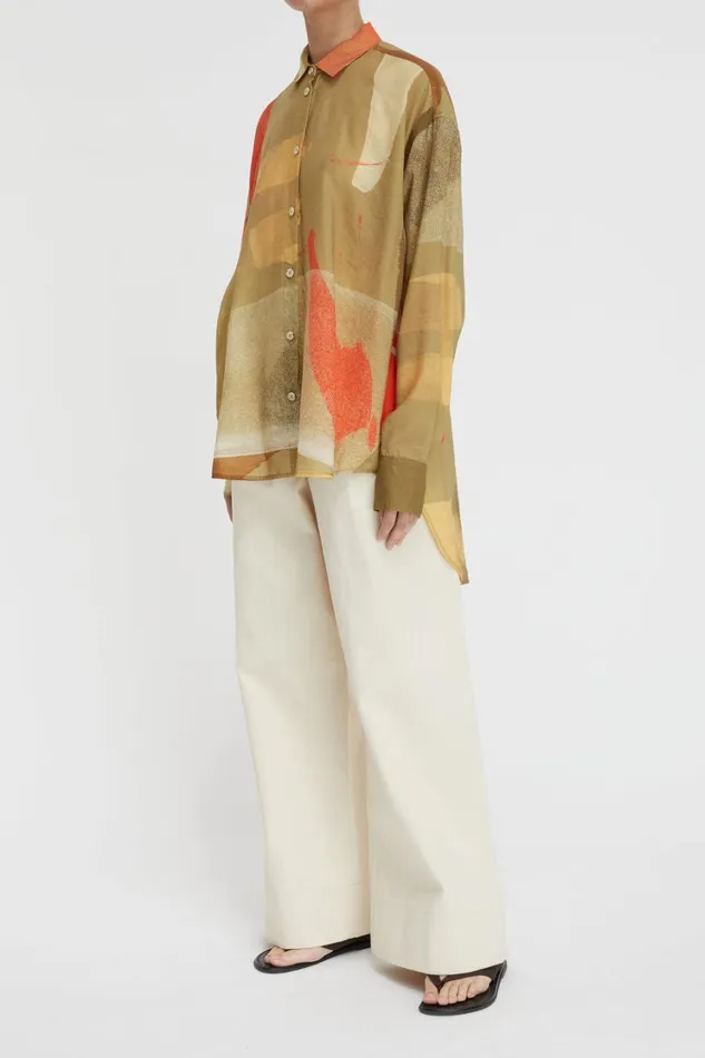 Tops And Shirts Women Lee Mathews Maya Long Sleeve Shirt Tops And Shirts Women Lee Mathews Maya Long Sleeve Shirt