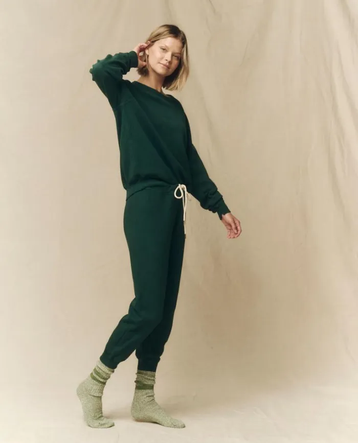Tops Women039s The Great The College Sweatshirt Green Grove