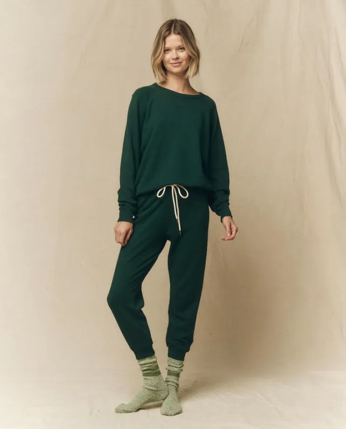 Tops Women039s The Great The College Sweatshirt Green Grove