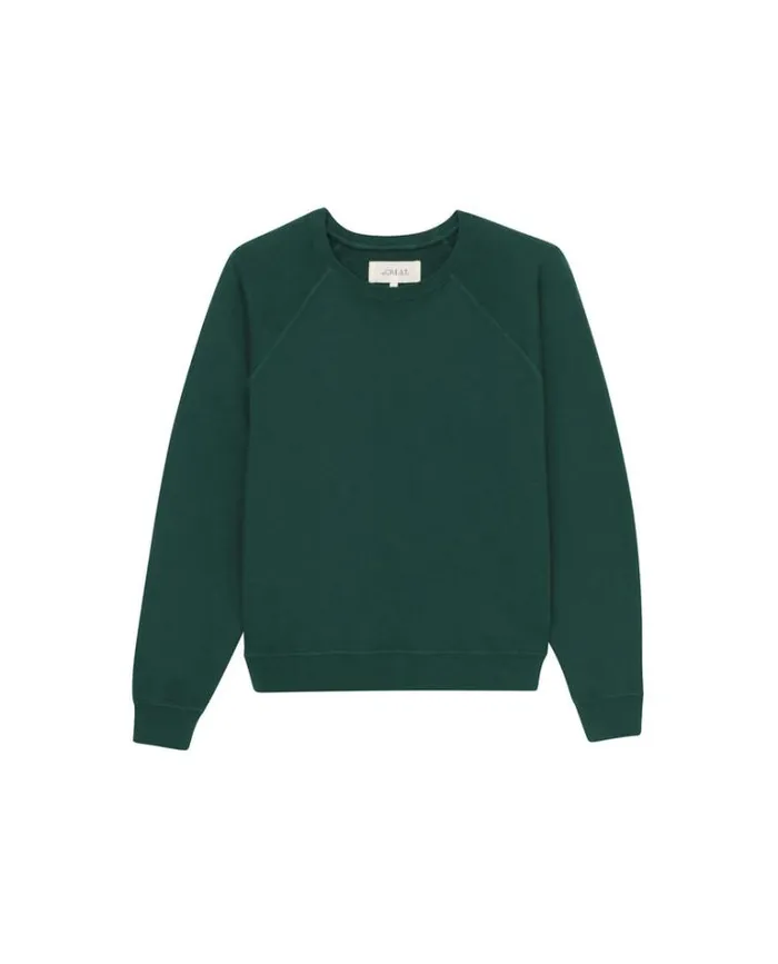 Tops Women039s The Great The Shrunken Sweatshirt Green Grove
