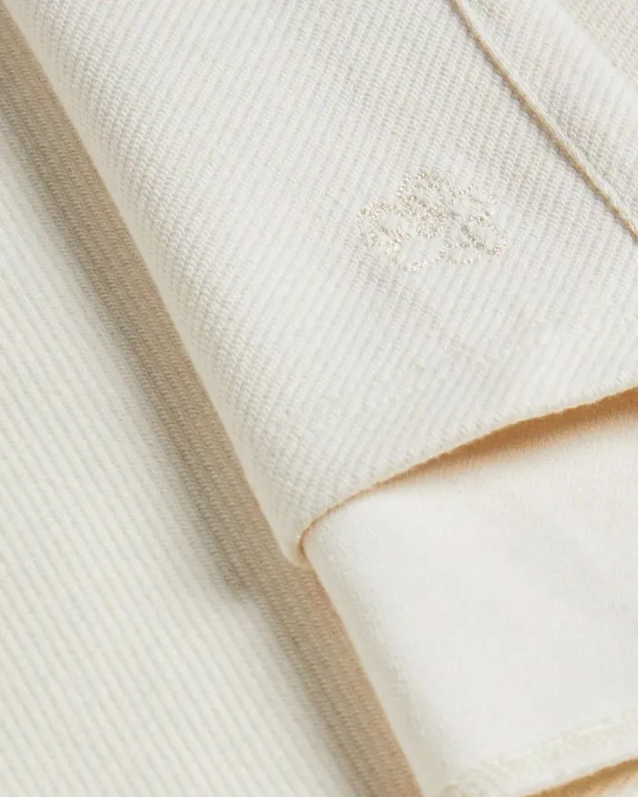 Twill Jersey Polo Shirt Natural Men Ted Baker Tops
