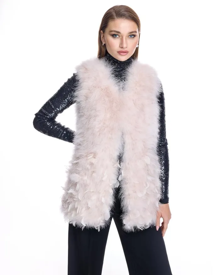 Vests Women039s Maximilian Feather Vest