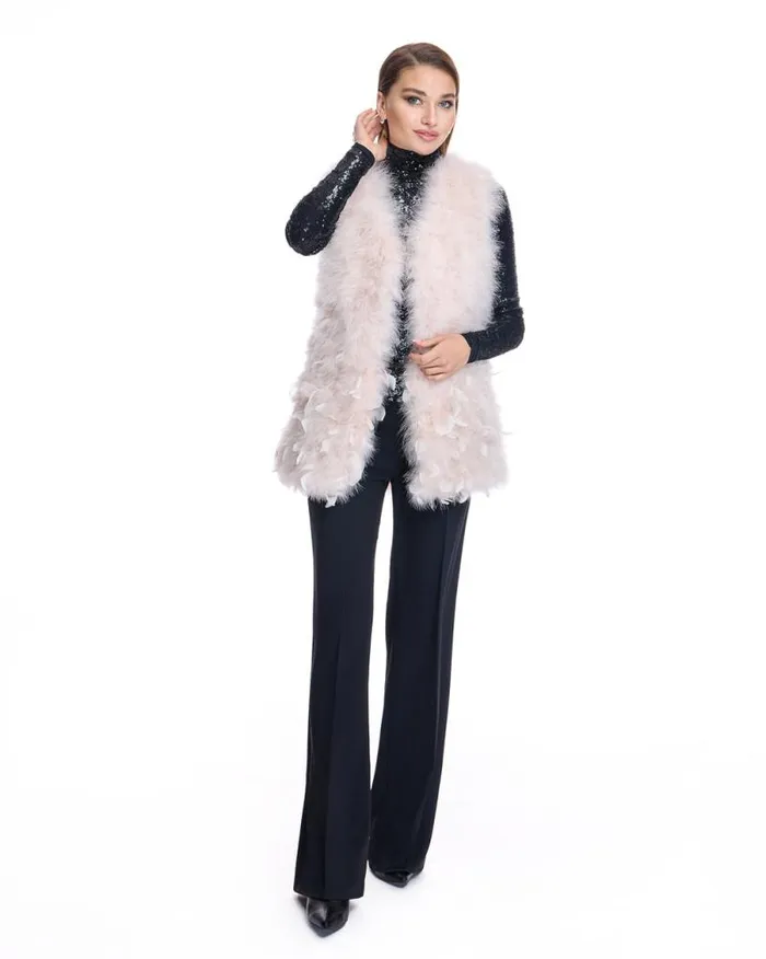Vests Women039s Maximilian Feather Vest