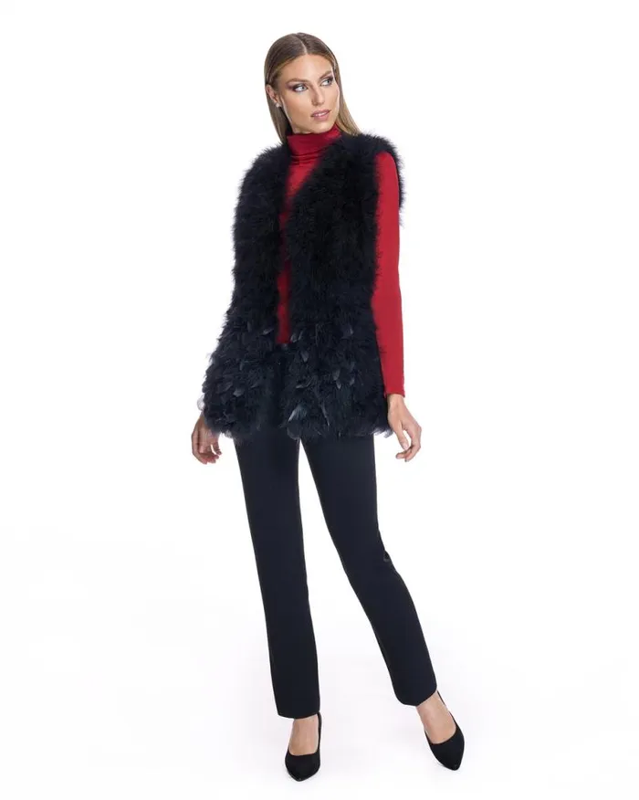 Vests Women039s Maximilian Feather Vest