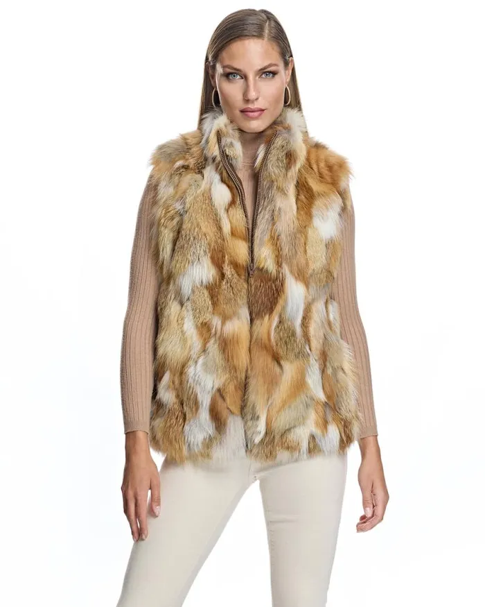 Vests Women039s Maximilian Fox Sections Vest