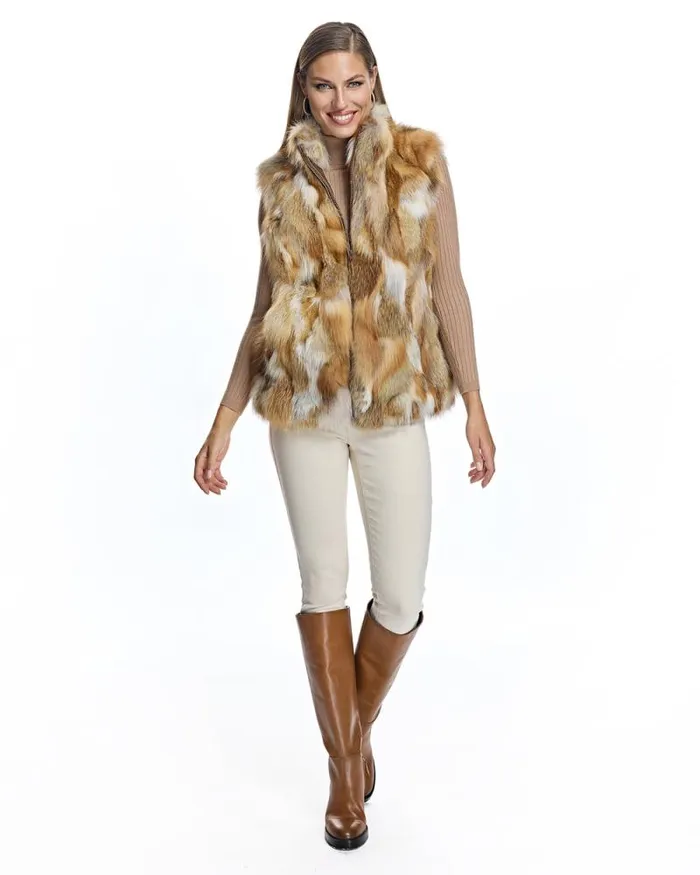 Vests Women039s Maximilian Fox Sections Vest