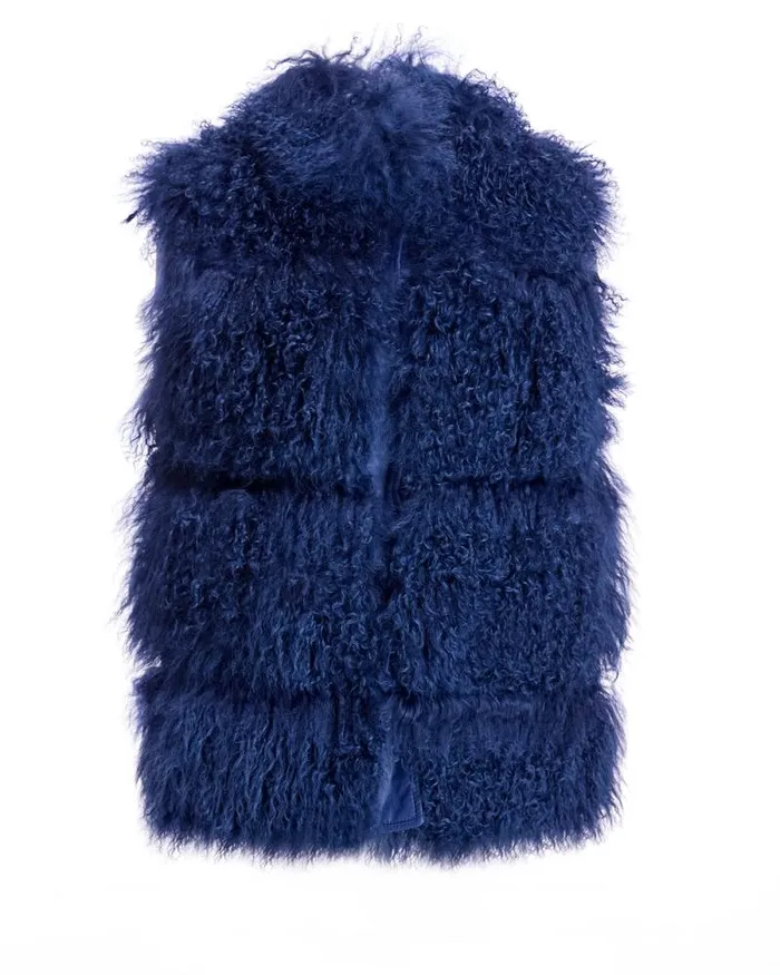 Vests Women039s Maximilian Tibetan Lamb Poly Vest