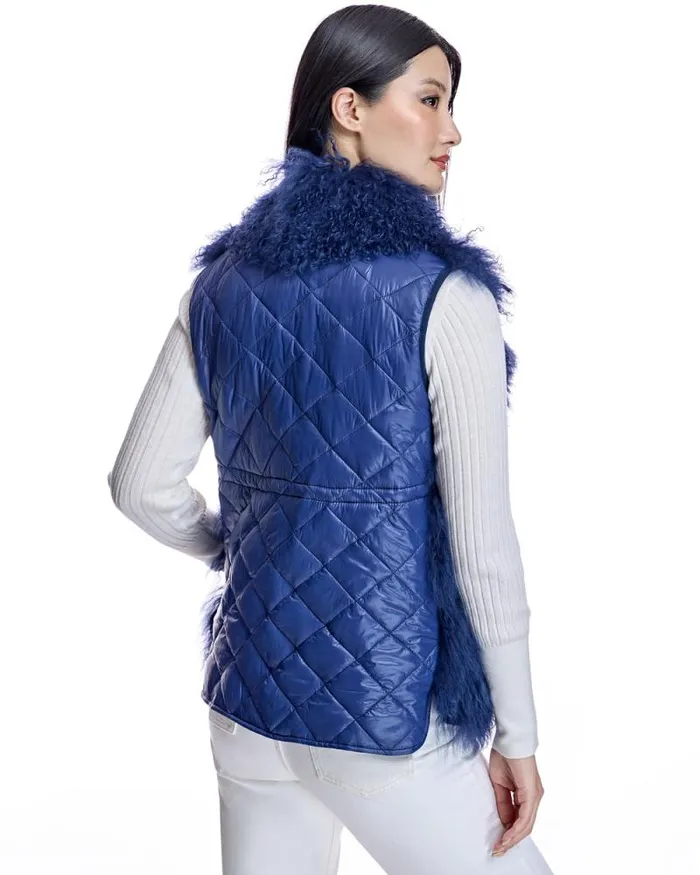 Vests Women039s Maximilian Tibetan Lamb Poly Vest