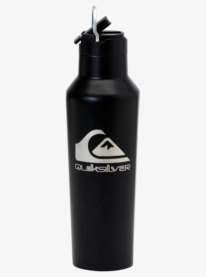 Water Bottles Men Quiksilver Quiksilver X Corkcicle Water Bottle Black