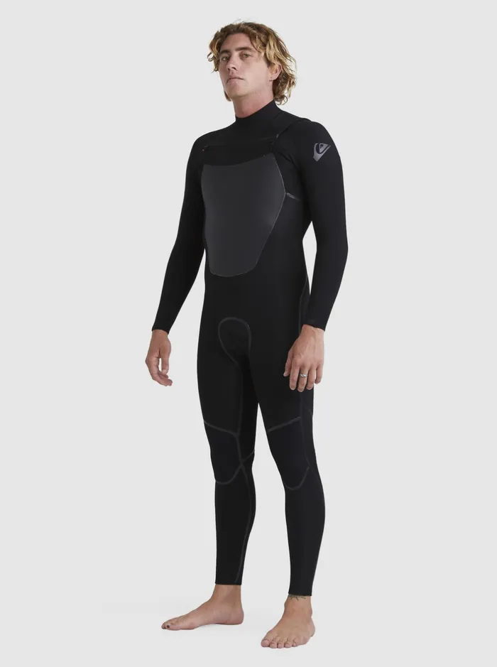 Wetsuits Men Quiksilver 32 Marathon Sessions ChestZip Wetsuit Black Wetsuits Men Quiksilver 32 Marathon Sessions ChestZip Wetsuit Black