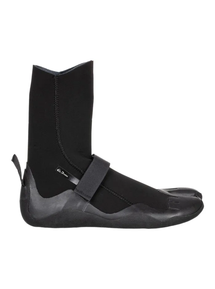 Wetsuits Men Quiksilver 3mm Everyday Sessions Wetsuit Boots Black Wetsuits Men Quiksilver 3mm Everyday Sessions Wetsuit Boots Black