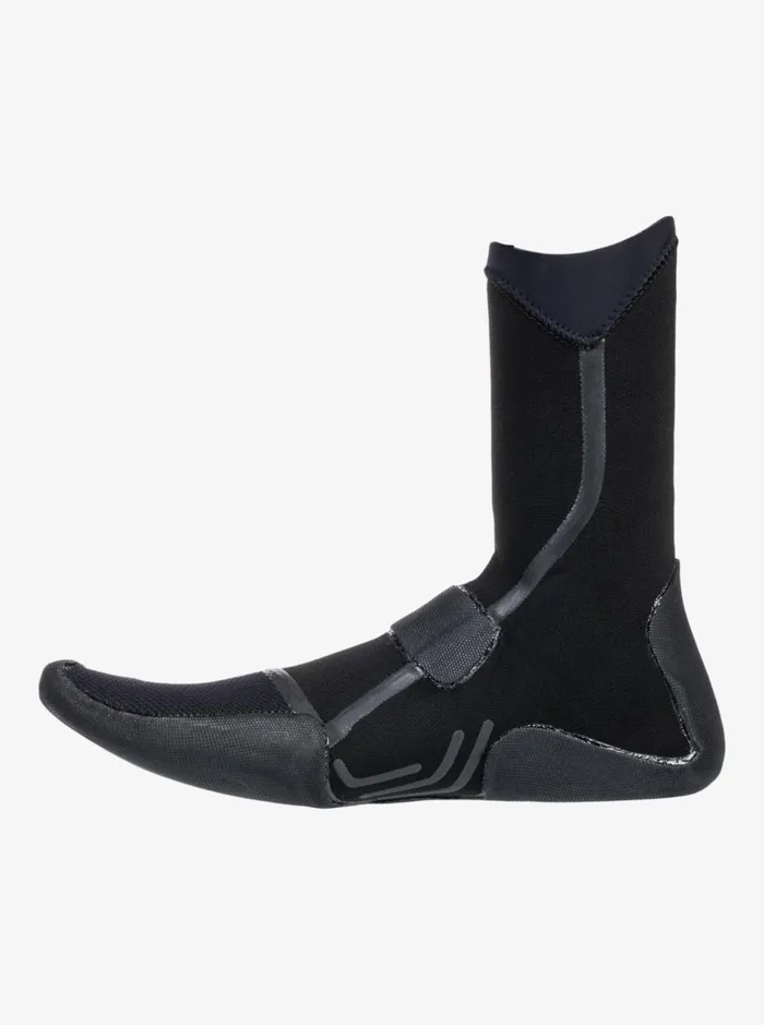Wetsuits Men Quiksilver 3mm Marathon Sessions Split Toe Wetsuit Boots Black Wetsuits Men Quiksilver 3mm Marathon Sessions Split Toe Wetsuit Boots Black