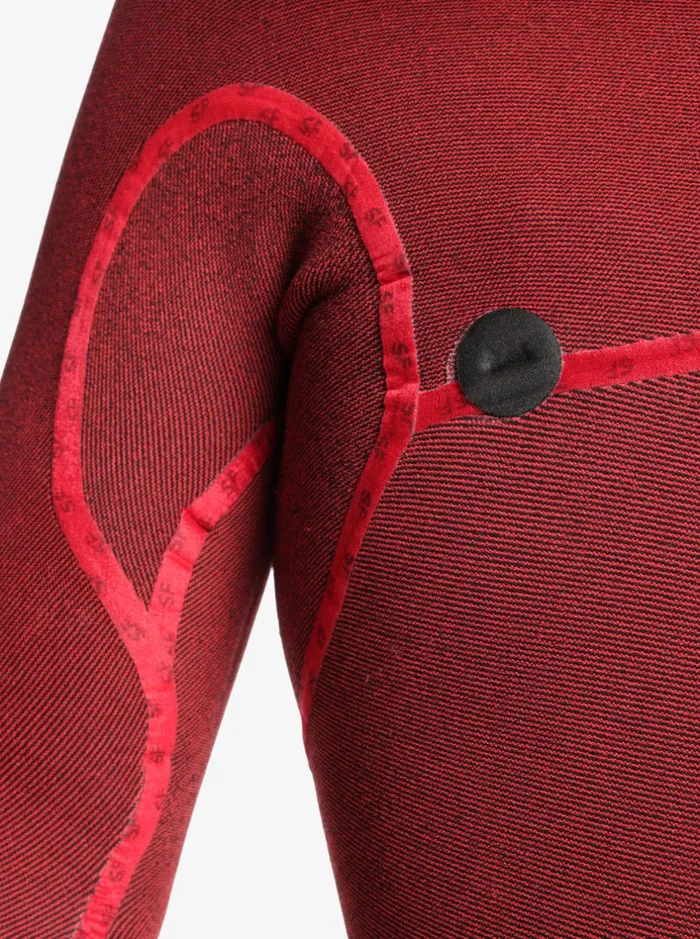 Wetsuits Men Quiksilver 43 Highline Chest Zip Wetsuit Black