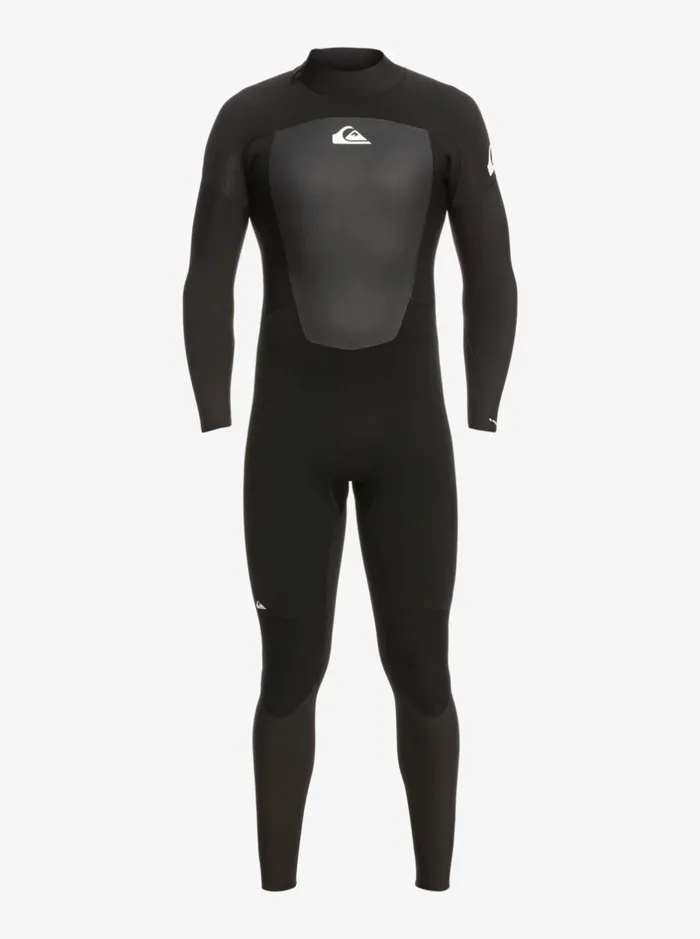 Wetsuits Men Quiksilver 43mm Prologue Back Zip Wetsuit Black Wetsuits Men Quiksilver 43mm Prologue Back Zip Wetsuit Black