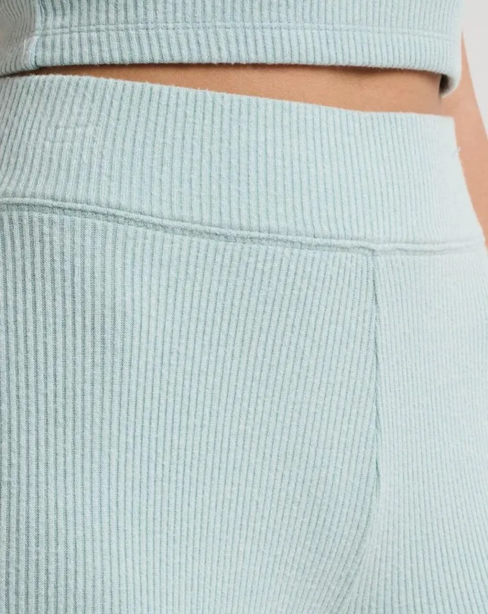 Women All Bottoms TravisMathew EVENING RETREAT WIDE RIB PANT Mist