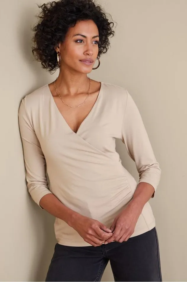 Women Alyssa Knit Top Black Soft Surroundings Tops Women Alyssa Knit Top Black Soft Surroundings Tops