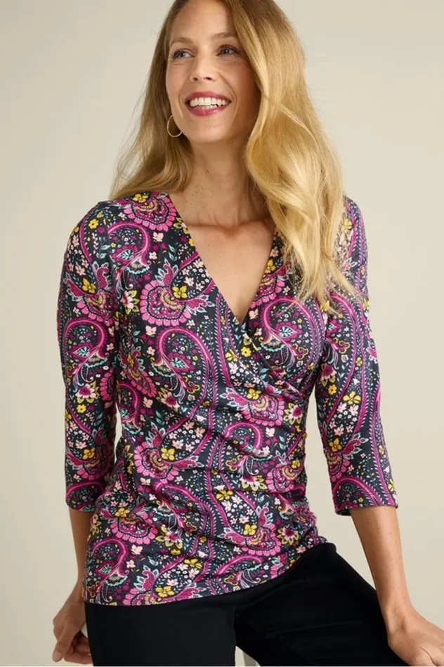 Women Alyssa Knit Top Black Soft Surroundings Tops Women Alyssa Knit Top Black Soft Surroundings Tops