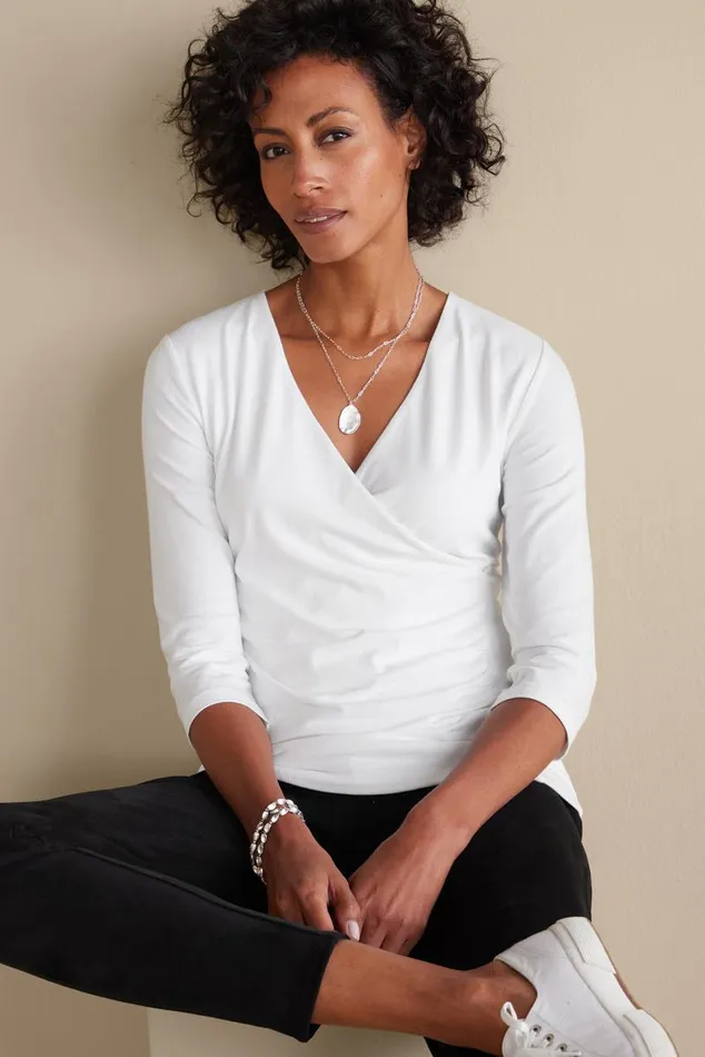 Women Alyssa Knit Top Black Soft Surroundings Tops Women Alyssa Knit Top Black Soft Surroundings Tops