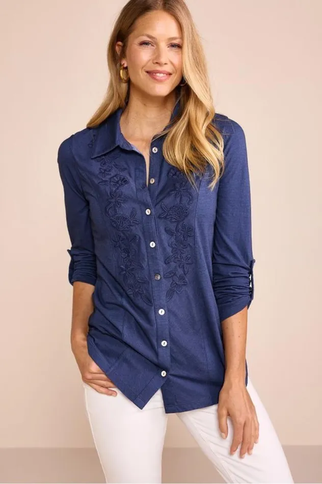 Women Anisa Tunic Green Milieu Stripe Soft Surroundings Tops Women Anisa Tunic Green Milieu Stripe Soft Surroundings Tops
