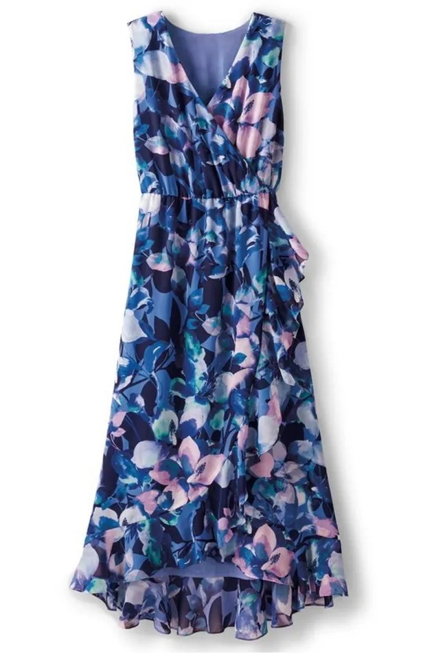 Women Ashlyn Maxi Dress Purple Floral Soft Surroundings Dresses Women Ashlyn Maxi Dress Purple Floral Soft Surroundings Dresses