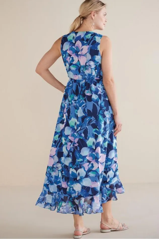 Women Ashlyn Maxi Dress Purple Floral Soft Surroundings Dresses Women Ashlyn Maxi Dress Purple Floral Soft Surroundings Dresses