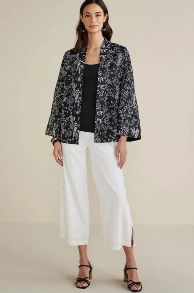 Women Beatrix Topper Black Soft Surroundings Toppers Women Beatrix Topper Black Soft Surroundings Toppers