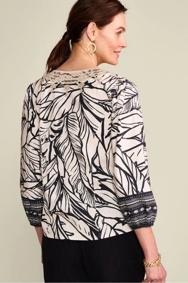 Women Bellamy Top Paolo Palmosasco Border Soft Surroundings Tops Women Bellamy Top Paolo Palmosasco Border Soft Surroundings Tops