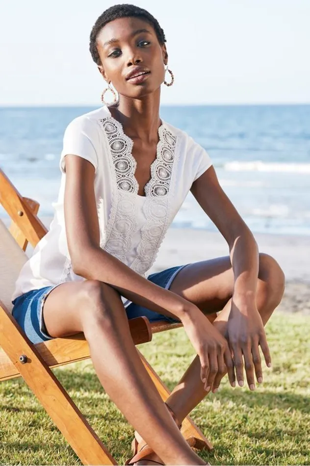 Women Breelyn Top I White Soft Surroundings Tops Women Breelyn Top I White Soft Surroundings Tops