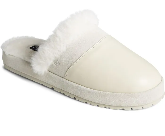 Women Cape May Slipper Ivory Sperry Slippers Women Cape May Slipper Ivory Sperry Slippers