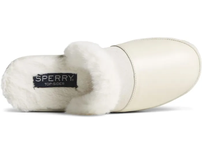 Women Cape May Slipper Ivory Sperry Slippers Women Cape May Slipper Ivory Sperry Slippers