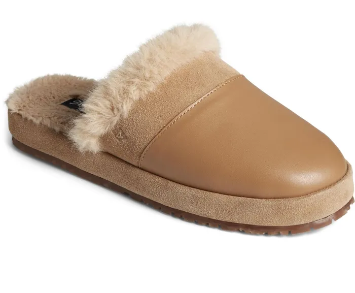 Women Cape May Slipper Tan Sperry Slippers Women Cape May Slipper Tan Sperry Slippers