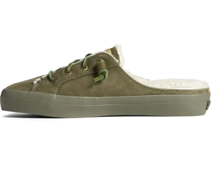Women Crest Cozy Mule Sneaker Olive Sperry Sneakers Women Crest Cozy Mule Sneaker Olive Sperry Sneakers