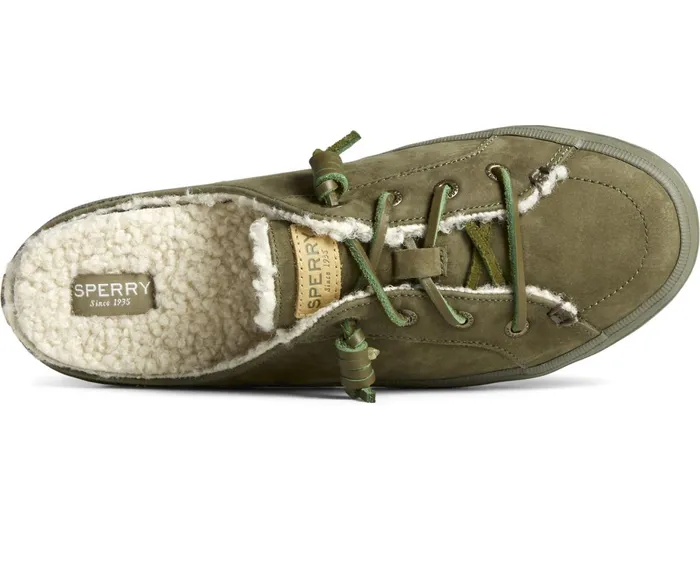 Women Crest Cozy Mule Sneaker Olive Sperry Sneakers Women Crest Cozy Mule Sneaker Olive Sperry Sneakers