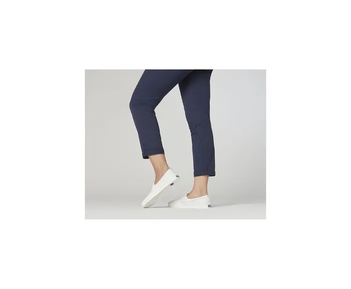 Women Crest Twin Gore Perforated Leather Slip On Sneaker White Sperry Sneakers Women Crest Twin Gore Perforated Leather Slip On Sneaker White Sperry Sneakers