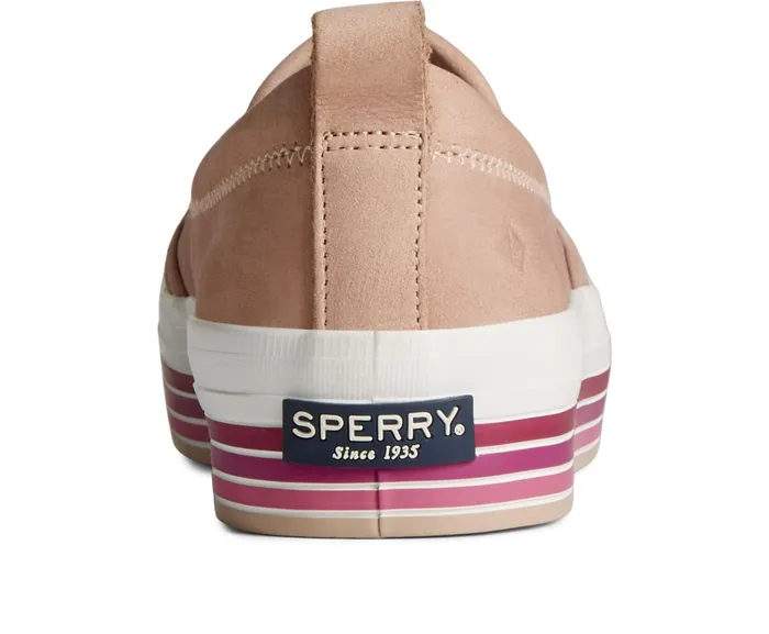 Women Crest Twin Gore Platform Stripe Slip On Sneaker Rose Sperry Sneakers Women Crest Twin Gore Platform Stripe Slip On Sneaker Rose Sperry Sneakers