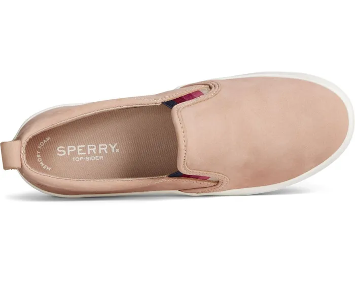 Women Crest Twin Gore Platform Stripe Slip On Sneaker Rose Sperry Sneakers Women Crest Twin Gore Platform Stripe Slip On Sneaker Rose Sperry Sneakers