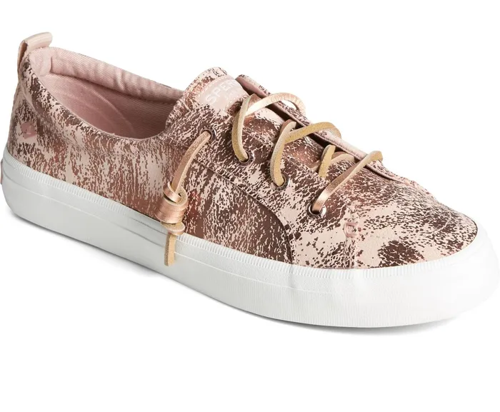 Women Crest Vibe Metallic Sneaker Metallic Rose Sperry Sneakers Women Crest Vibe Metallic Sneaker Metallic Rose Sperry Sneakers