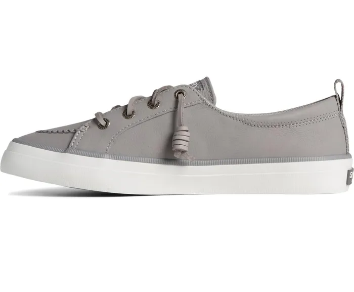 Women Crest Vibe Washable Leather Sneaker Grey Sperry Sneakers Women Crest Vibe Washable Leather Sneaker Grey Sperry Sneakers