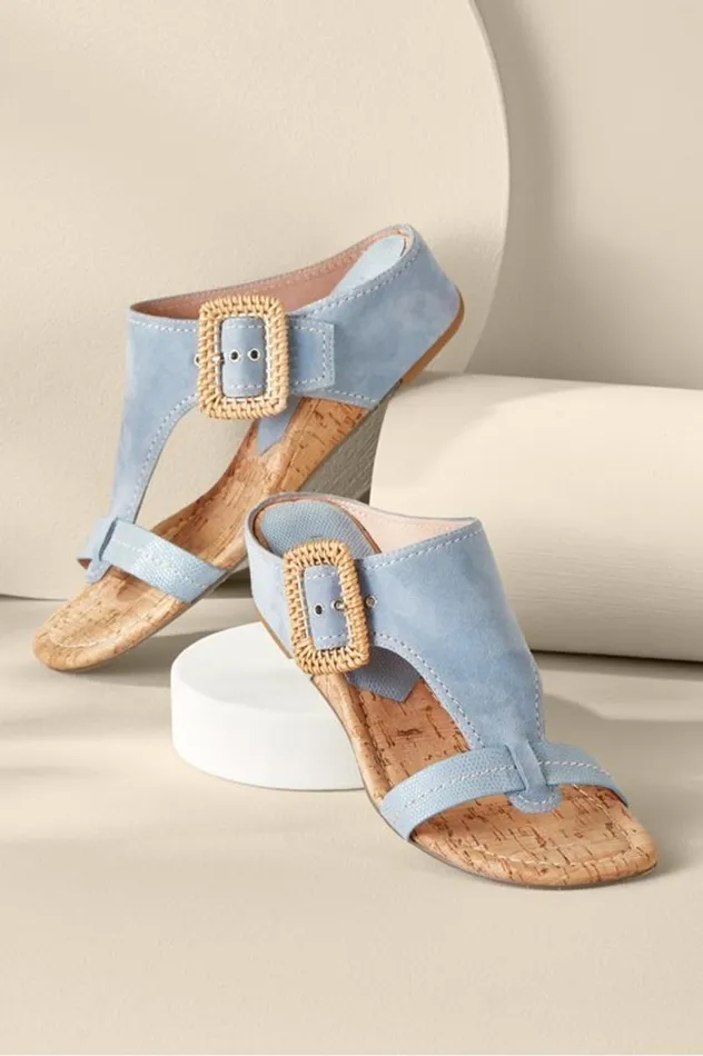 Women Donald Pliner Ofelia Wedge Slide Pale Gold Soft Surroundings Shoes Women Donald Pliner Ofelia Wedge Slide Pale Gold Soft Surroundings Shoes
