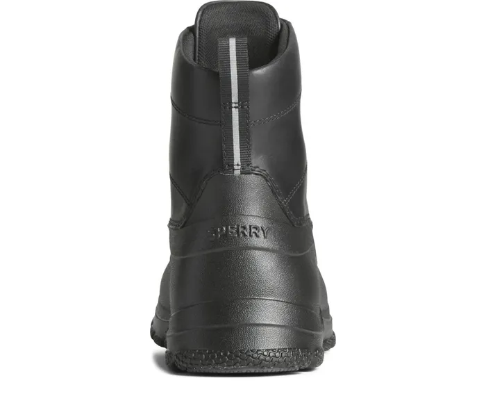 Women Duck Float Lace Up Boot Black Sperry Boots Women Duck Float Lace Up Boot Black Sperry Boots
