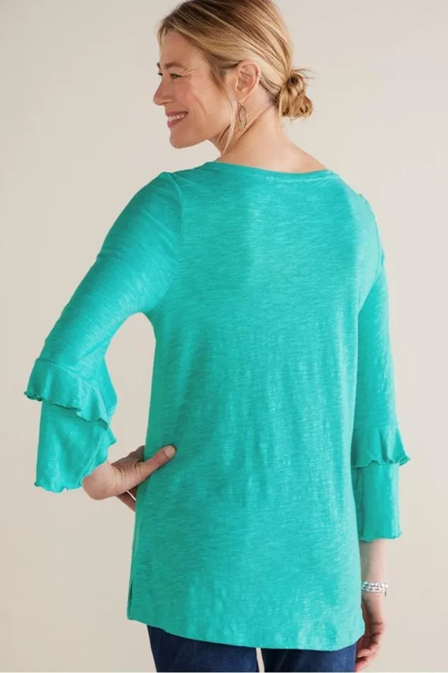 Women Erin Linen Blend Tunic Sangria Soft Surroundings Tops Women Erin Linen Blend Tunic Sangria Soft Surroundings Tops