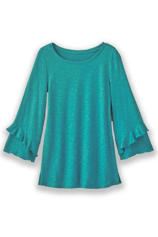 Women Erin Linen Blend Tunic Sangria Soft Surroundings Tops Women Erin Linen Blend Tunic Sangria Soft Surroundings Tops