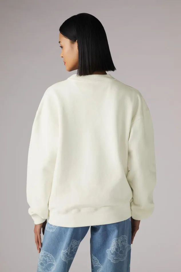 Women Fiorucci Angels Sweatshirt White White Women Fiorucci Angels Sweatshirt White White
