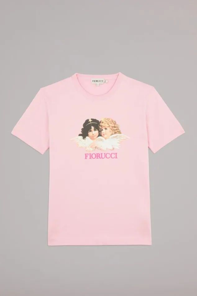 Women Fiorucci Angels TShirt Pink Pink Women Fiorucci Angels TShirt Pink Pink