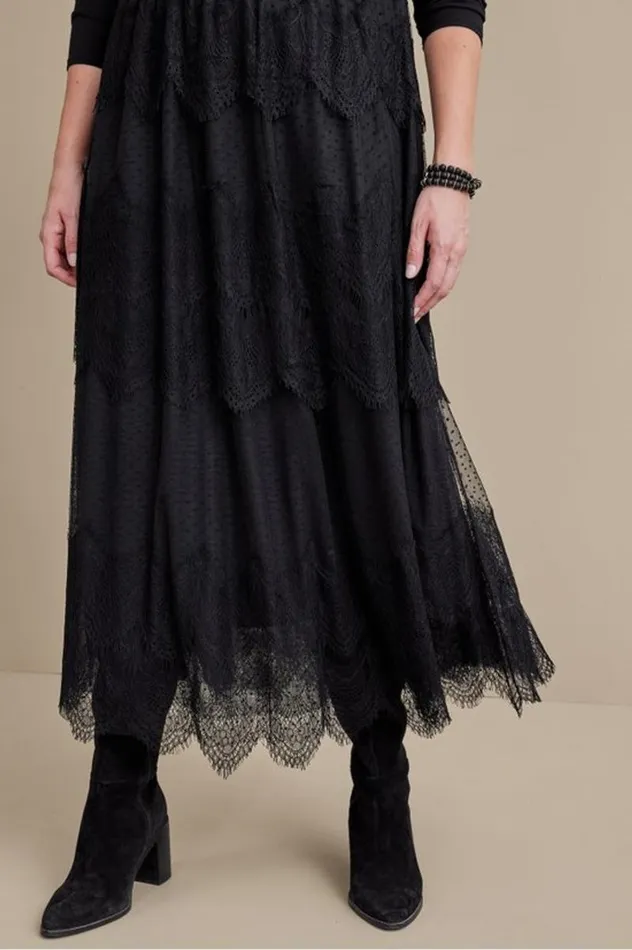 Women Frederica Dress Black Soft Surroundings Dresses Women Frederica Dress Black Soft Surroundings Dresses