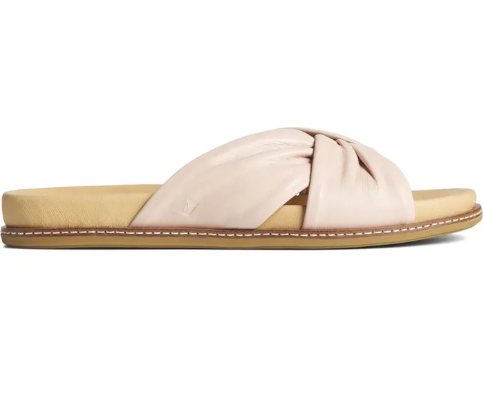 Women Gold Cup Waveside PLUSHWAVE Cross Slide Sandal Rose Sperry Sandals