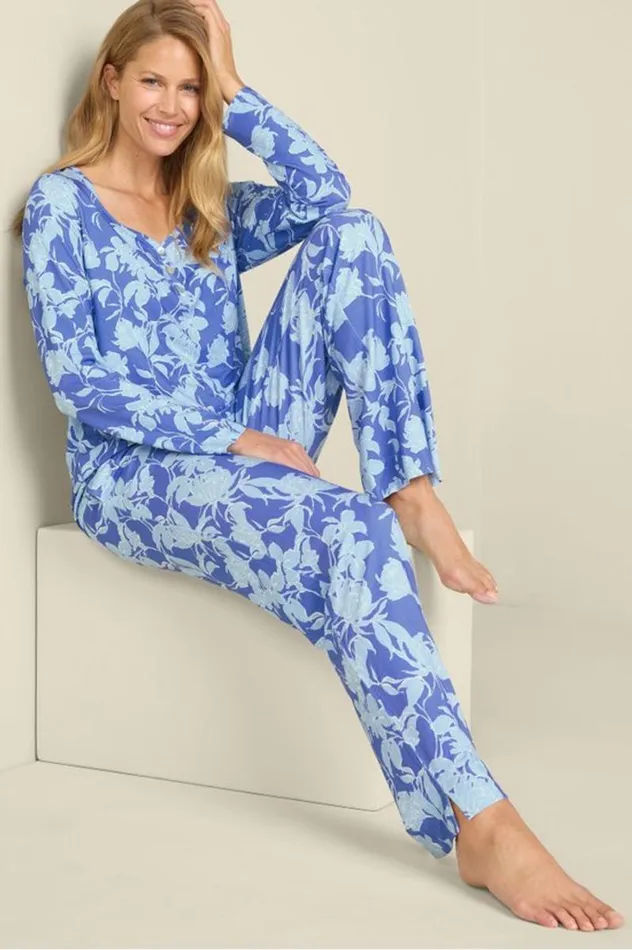 Women Harmonia Bamboo Sleep Pants Sketch Garden Persian Jew Soft Surroundings Pants Women Harmonia Bamboo Sleep Pants Sketch Garden Persian Jew Soft Surroundings Pants